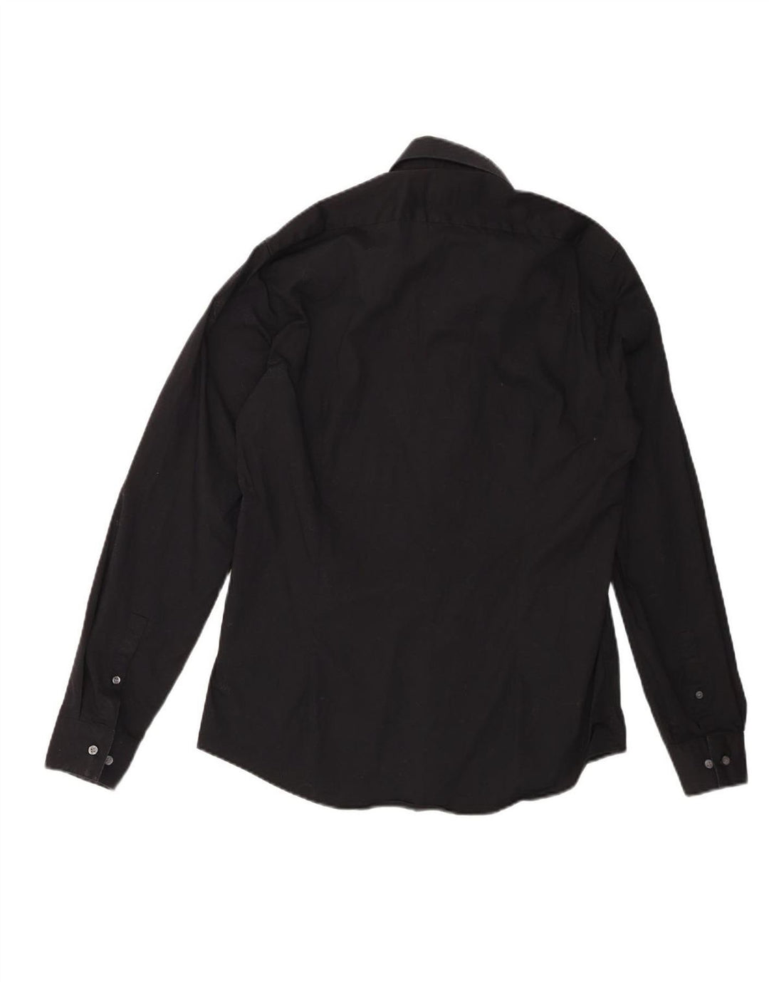 CALVIN KLEIN Mens Slim Fit Shirt Size 41 Large Black