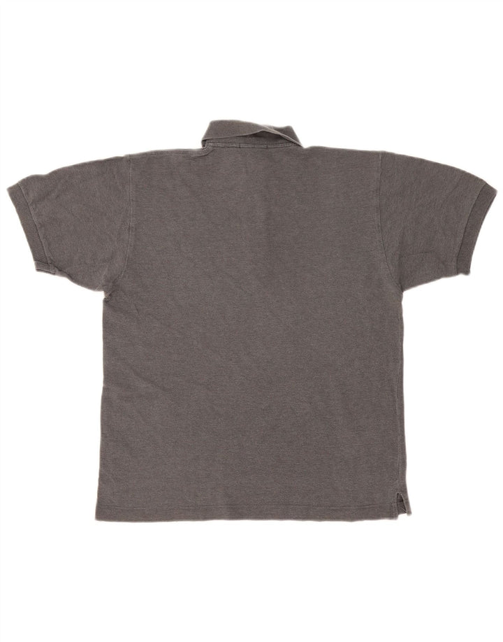 Sergio Tacchini herre poloshirt XS grå bomuld