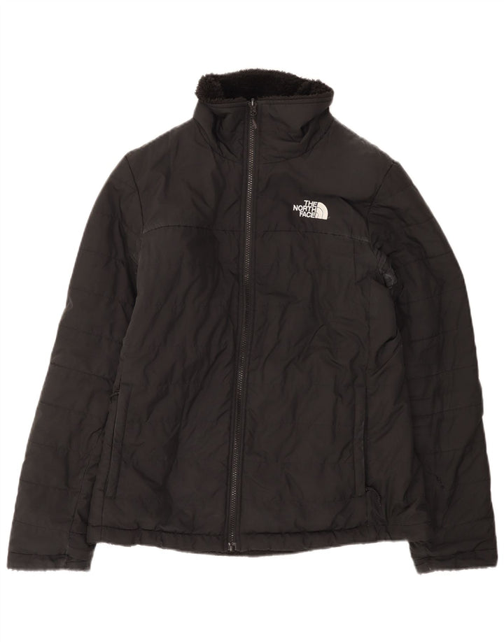 The North Face Womens Vendbar Polstret Jakke UK 14 Medium Sort Polyester