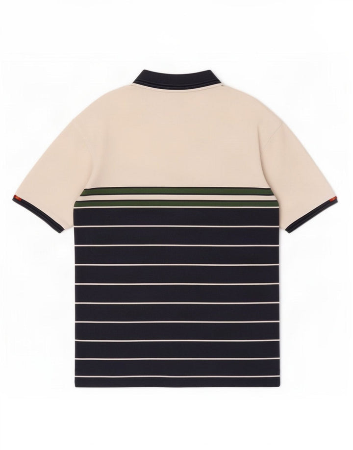 Ellesse Herre poloshirt Medium Navyblå Stribet bomuld