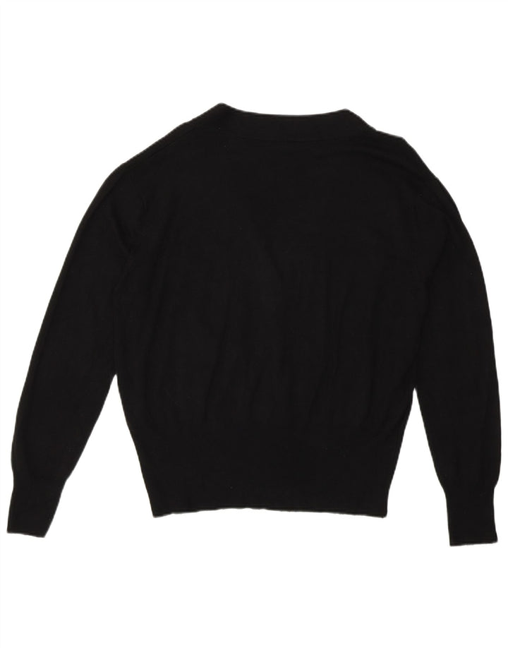 Zara Dame Cardigan Sweater UK 14 Medium Sort Viscose