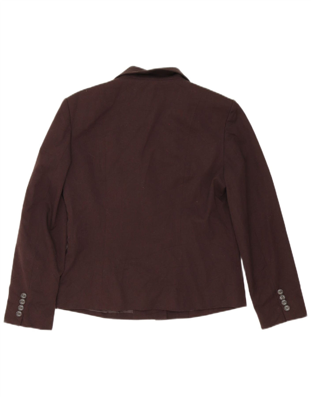 Chaps Dame 5-knaps blazerjakke US 10 Stor brun polyester