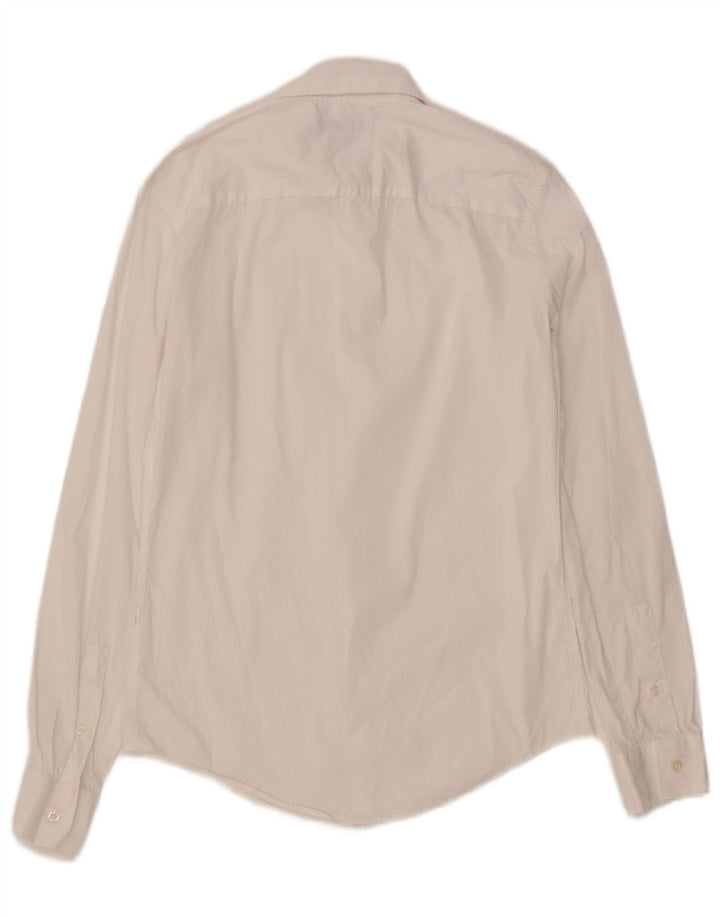 ZARA Slim Fit skjorte til mænd, lille hvid