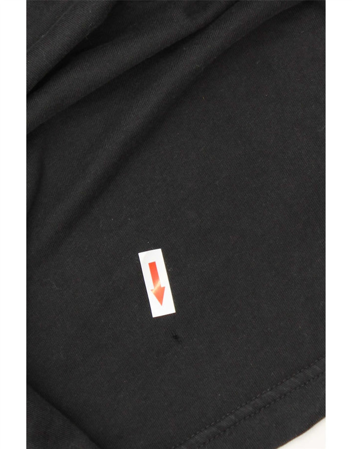Adidas Herre T-Shirt Top Stor Sort Bomuld