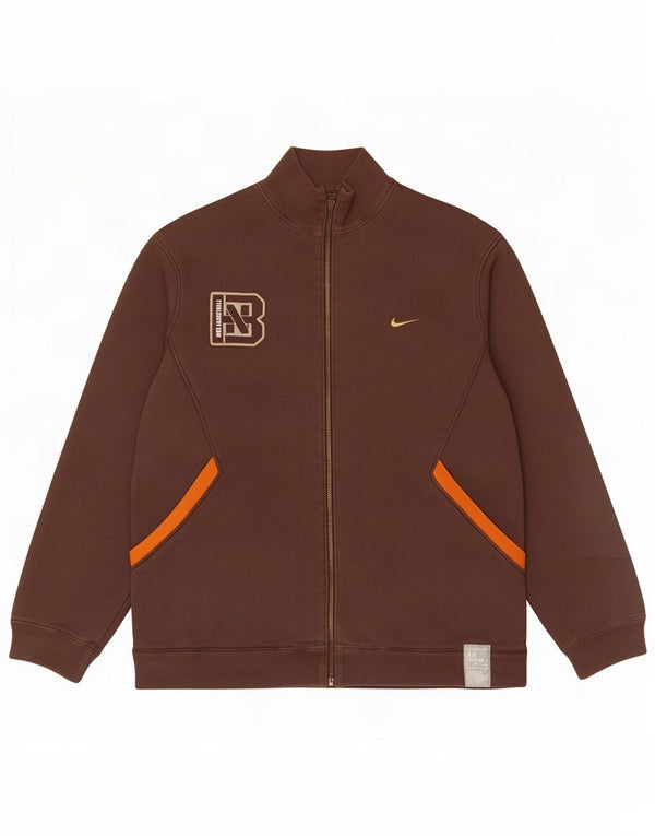 Nike Boys Grafisk træningsdragt topjakke 12-13 år Large Brown Colourblock
