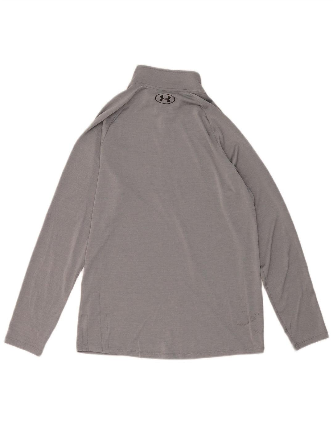 UNDER ARMOR Herre Heat Gear Zip Neck Pullover Træningsdragt Top Medium Grå