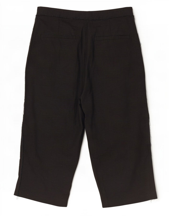 Zara Bermudashorts til kvinder Medium W28 Sort Lyocell