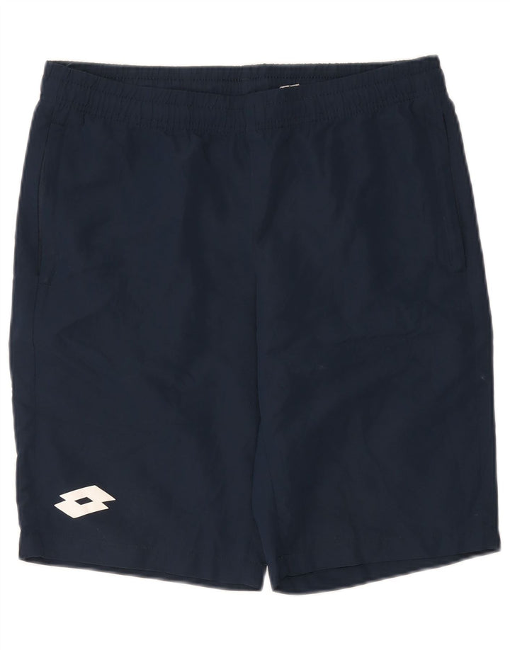 Lotto Herre Sportshorts Large Navy Blue Polyester