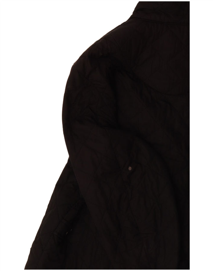 BARBOUR Herre quiltet jakke UK 36 Small Black