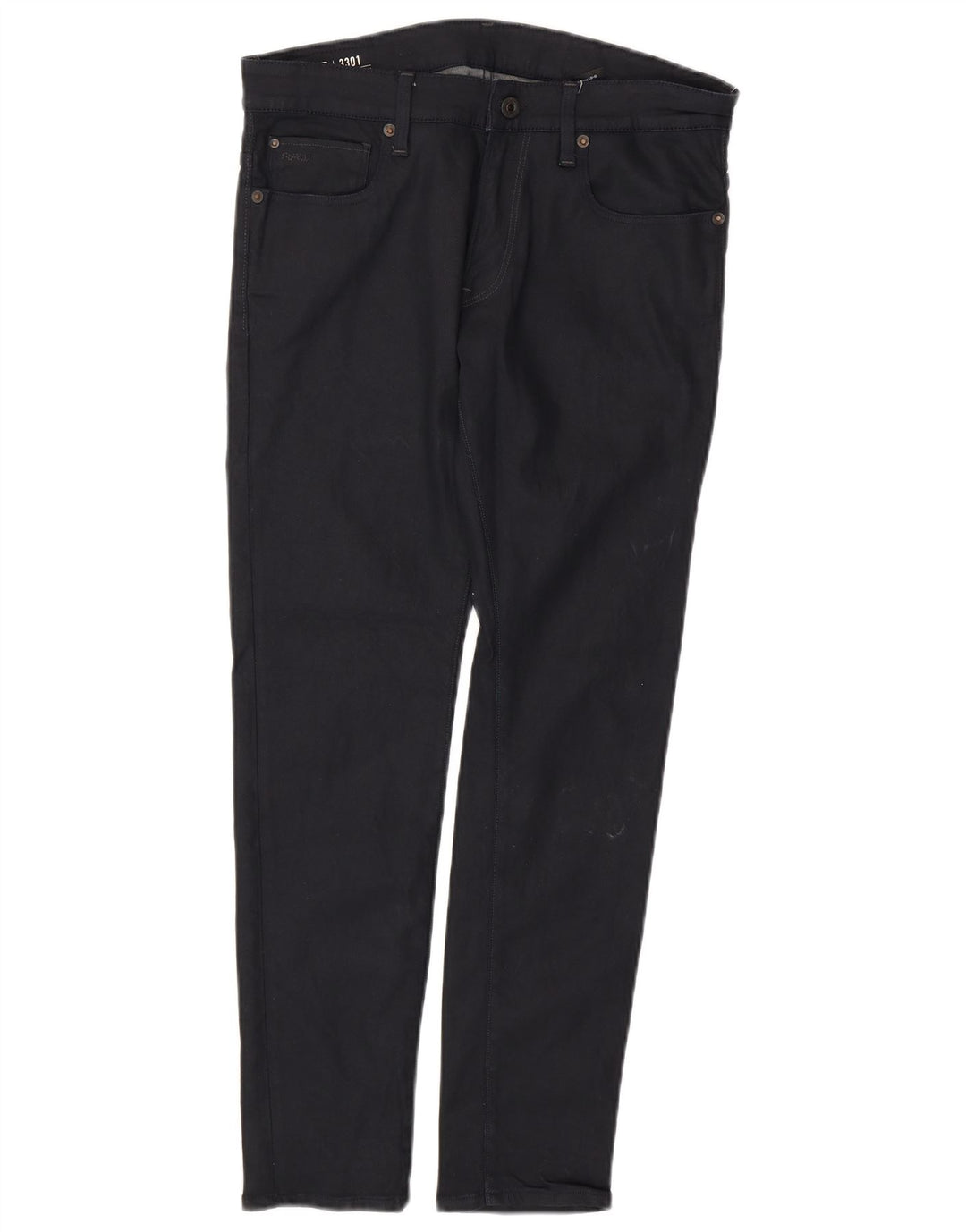 G-STAR Herre 3301 Super Slim Jeans W33 L30 Marineblå Bomuld
