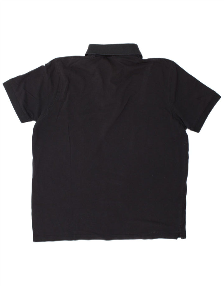 Hugo Boss Herre Polo Shirt XL Sort Bomuld