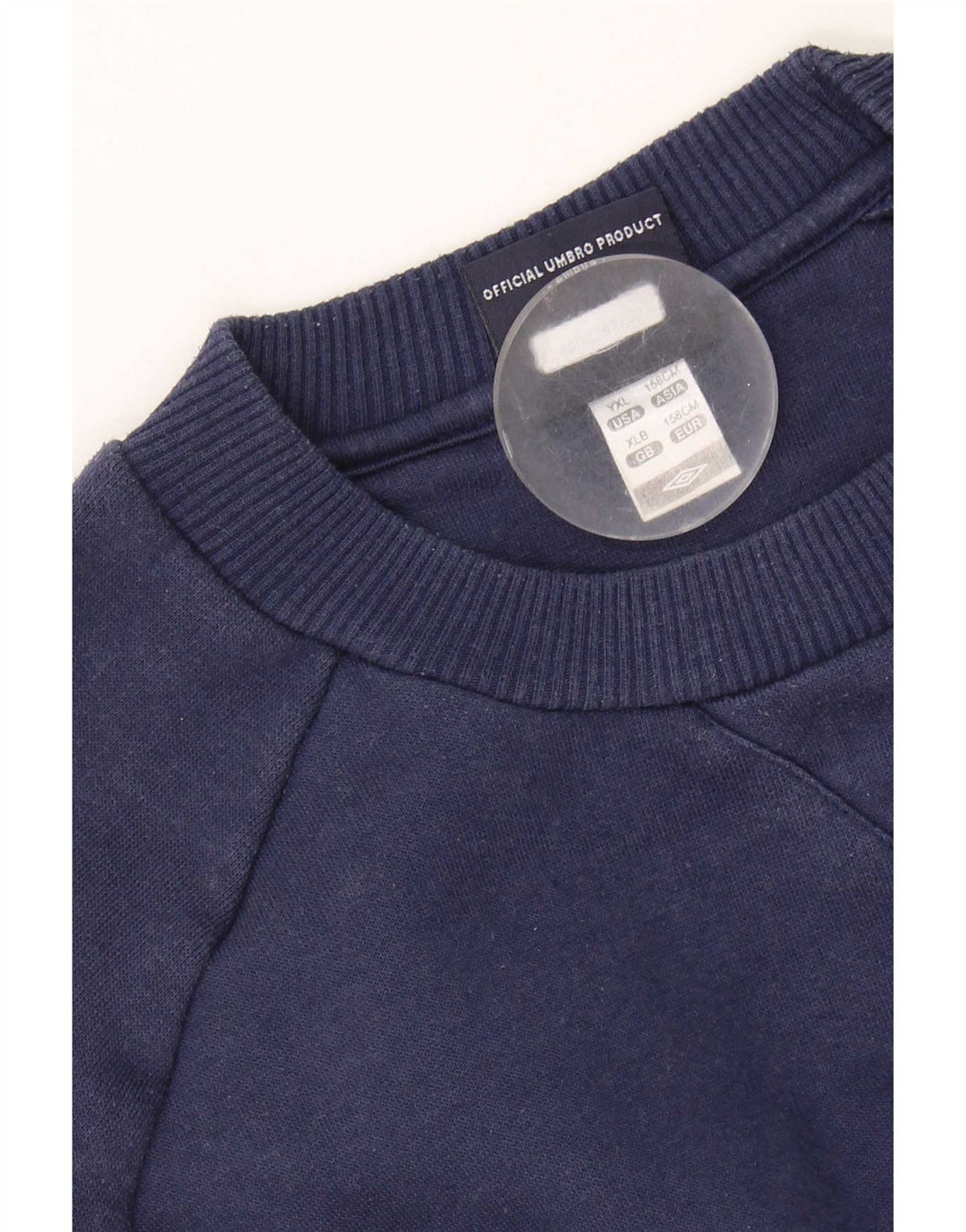 Umbro Boys Sweatshirt Jumper 12-13 år XL Navy Blue Polyester