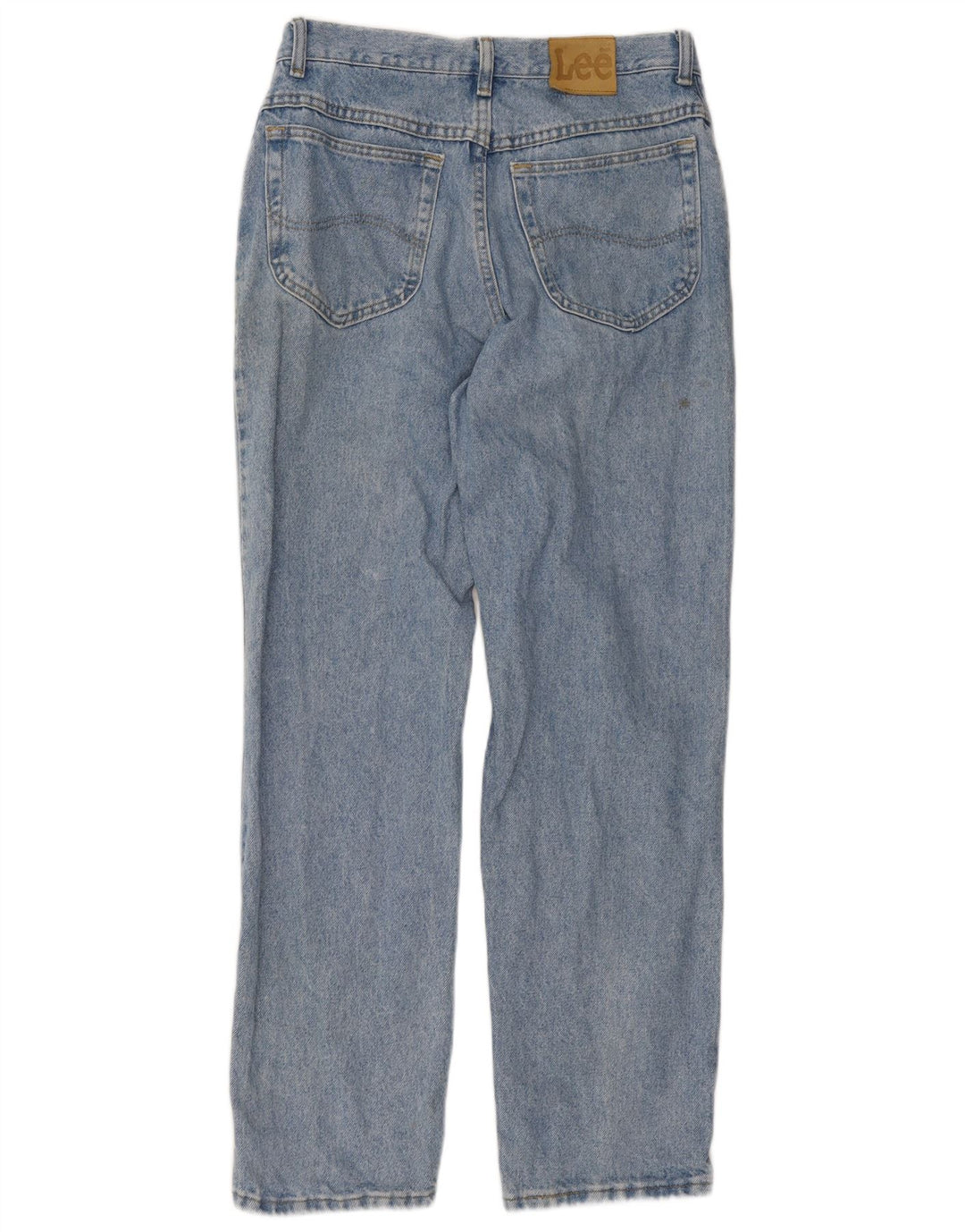 Lee Straight Jeans til mænd W34 L30 blå bomuld