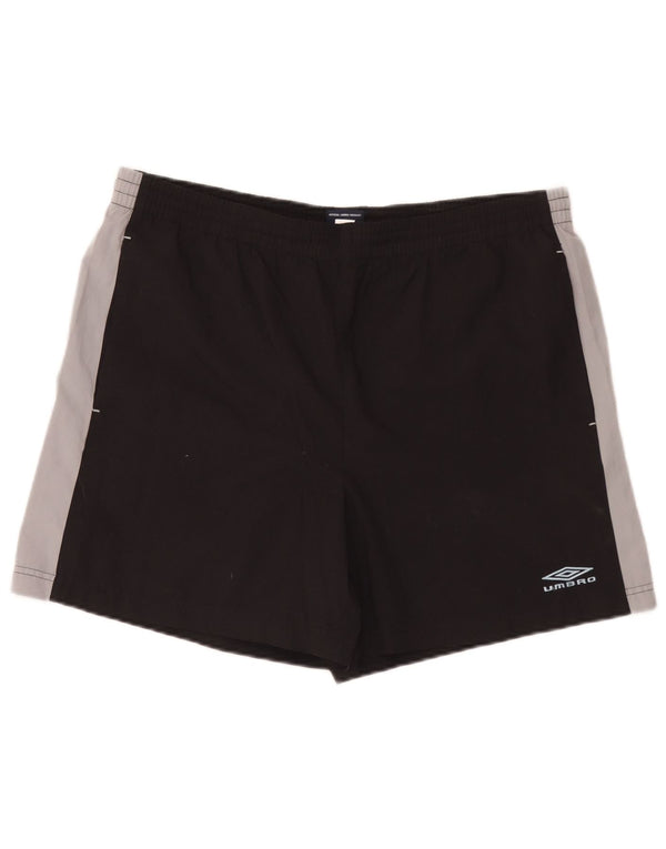Umbro Herre Sportshorts Stor Sort Colourblock