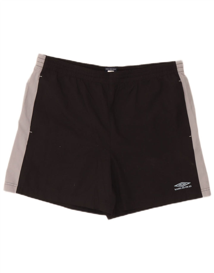 Umbro Herre Sportshorts Stor Sort Colourblock