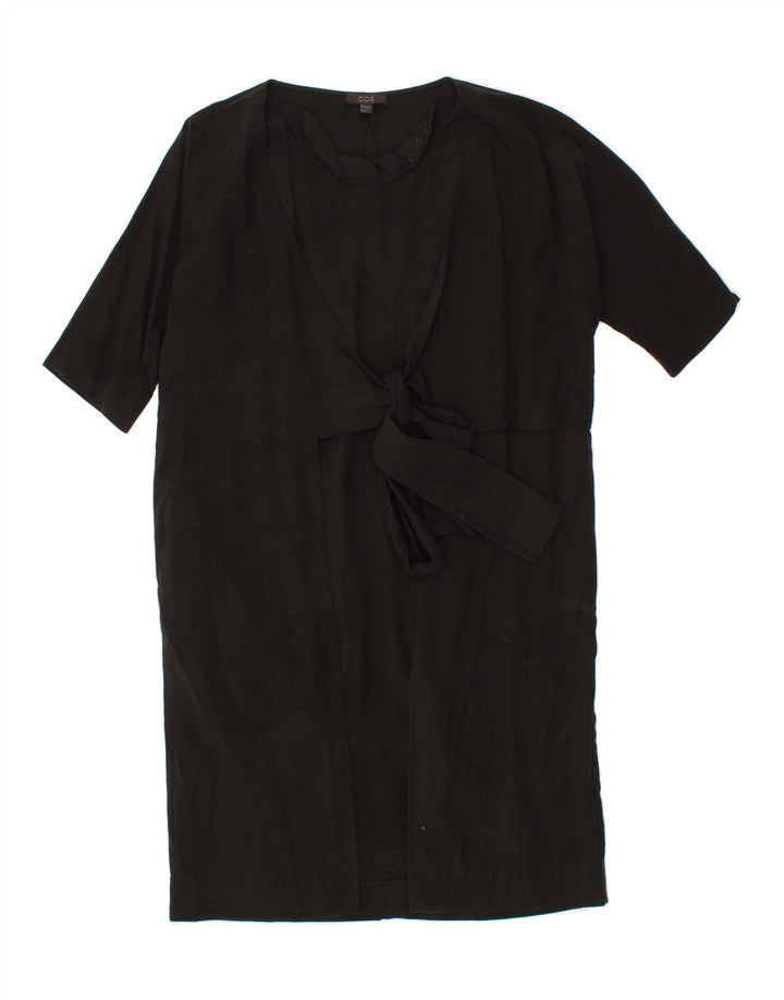 COS Womens Oversized Shift Dress EU 34 XS Black Lyocell Vintage Cos and Second-Hand Cos from Messina Hembry 