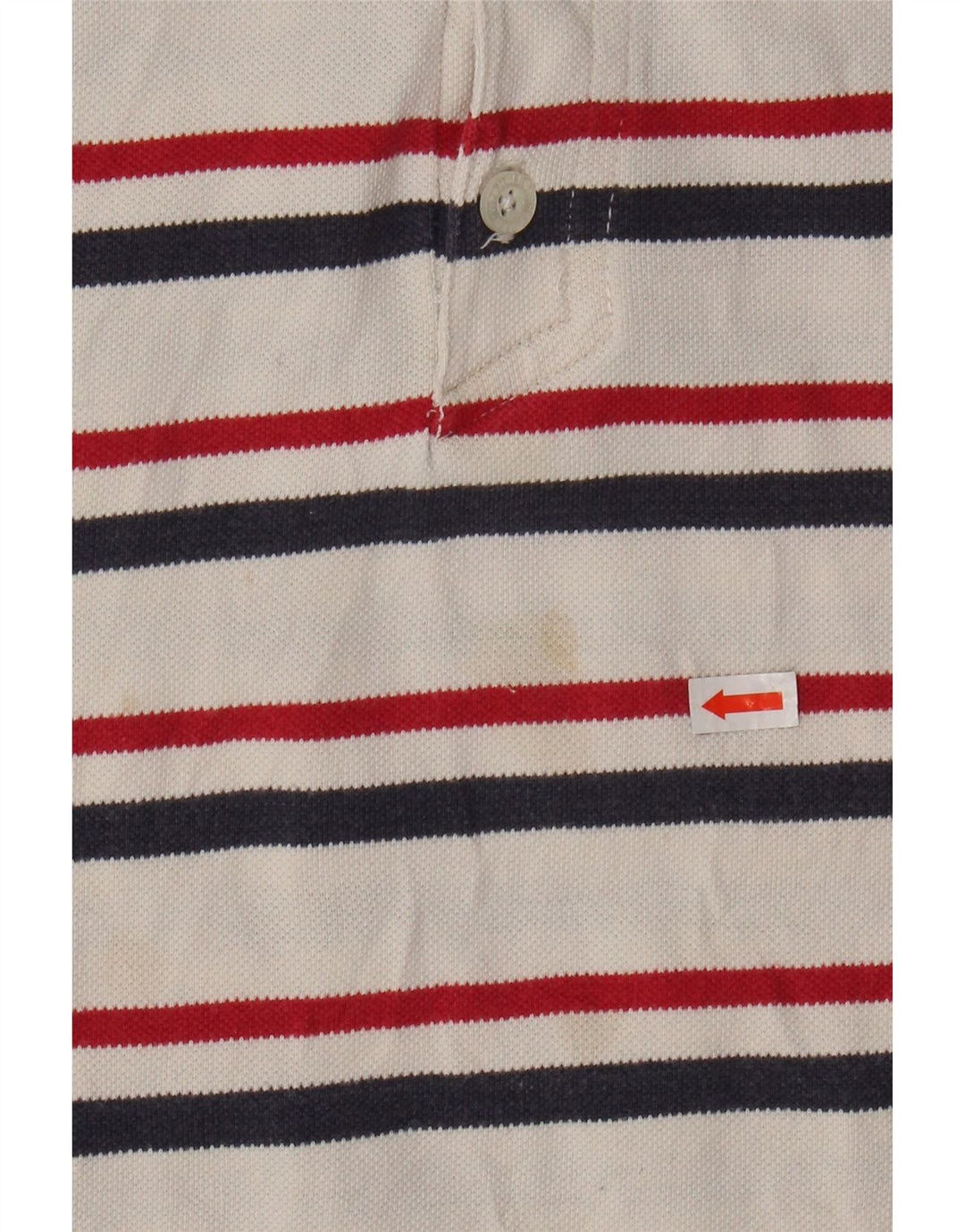 WRANGLER drenge poloshirt 15-16 år 2XL hvidstribet bomuld