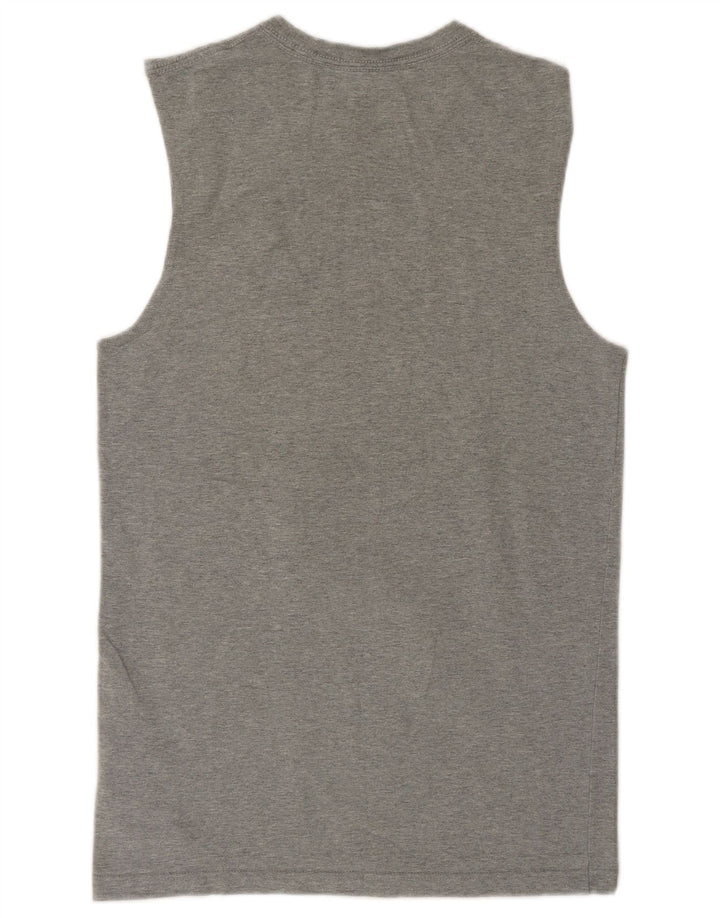 Nike Herrevest Top UK 34/36 Small Grey Bomuld