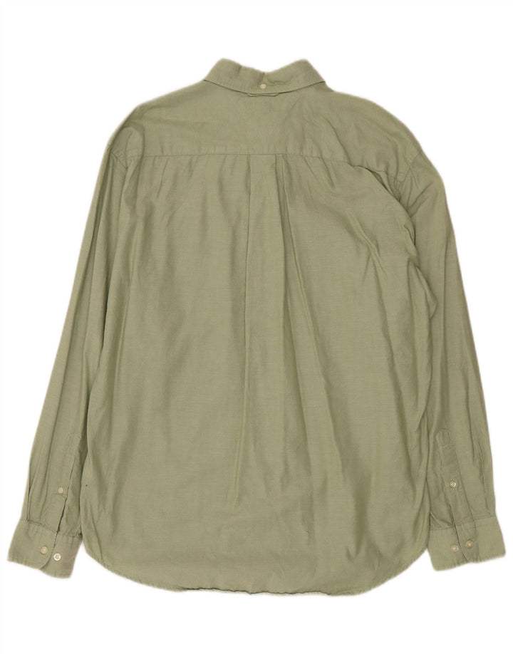 Tommy Hilfiger Herreskjorte Medium Grøn Bomuld