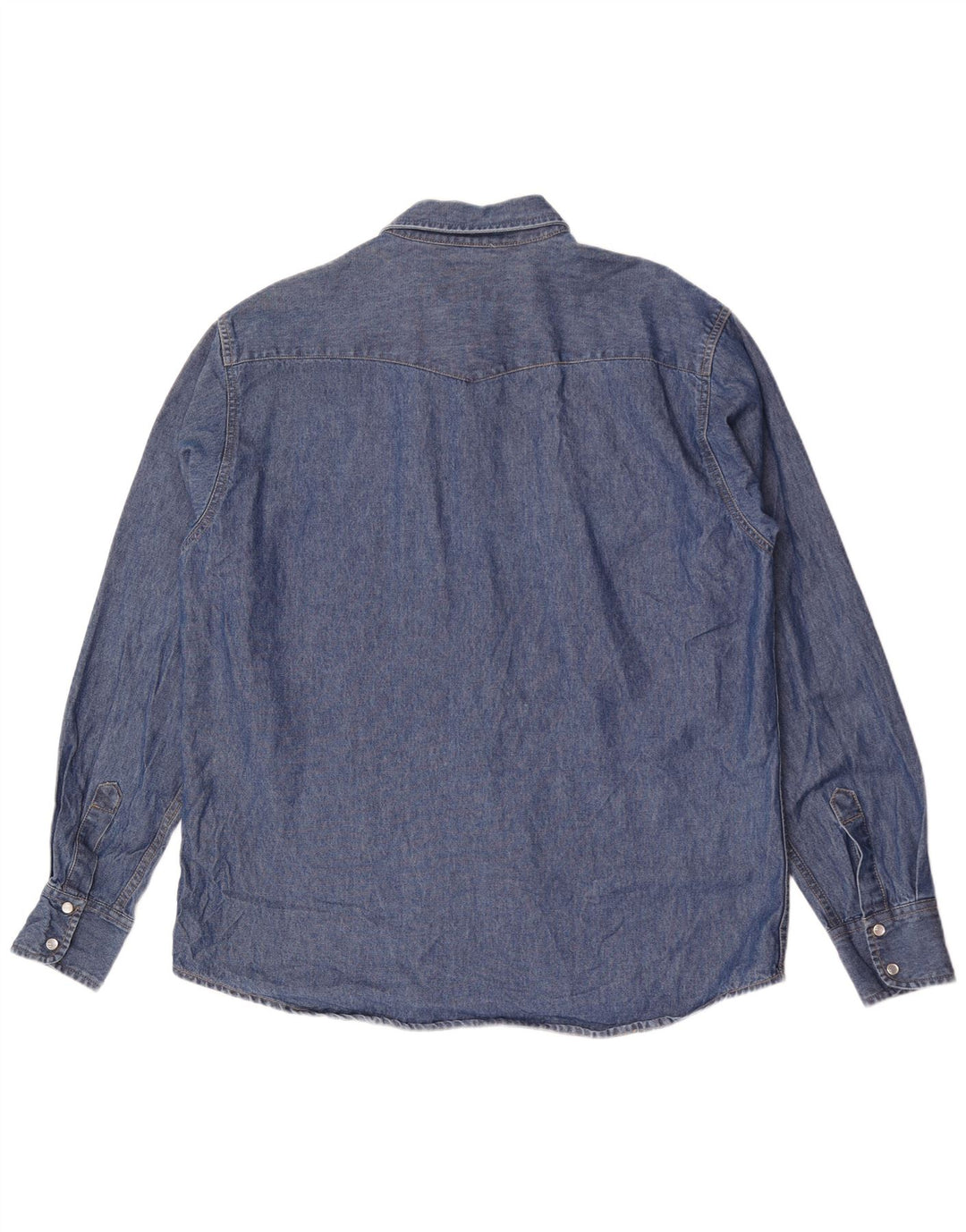 Americanino Herre Denim Shirt XL Blå Bomuld