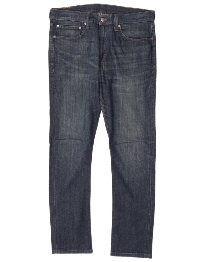 LEVI'S Herre 510 Skinny Jeans W34 L30 Blå Bomuld