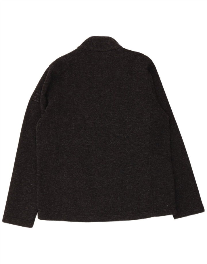 Vintage træningsdragt til mænd Top jakke 2XL sort polyester