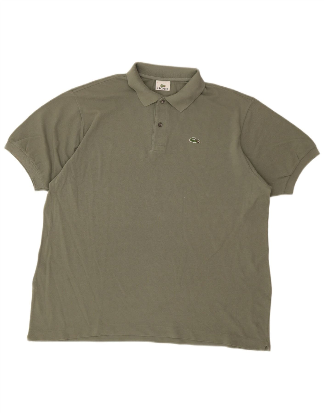Lacoste Herre poloskjorte str. 7 2XL Khaki Bomuld