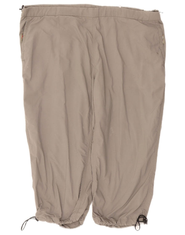 Columbia Womens Joggers Capri Bukser Large W38 L20 Grå Polyester