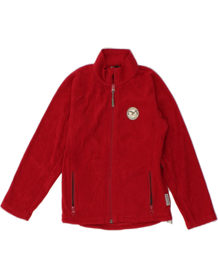 SALEWA Girls Fleece Jacket 6-7 Years Red Polyester Vintage SALEWA and Second-Hand SALEWA from Messina Hembry 