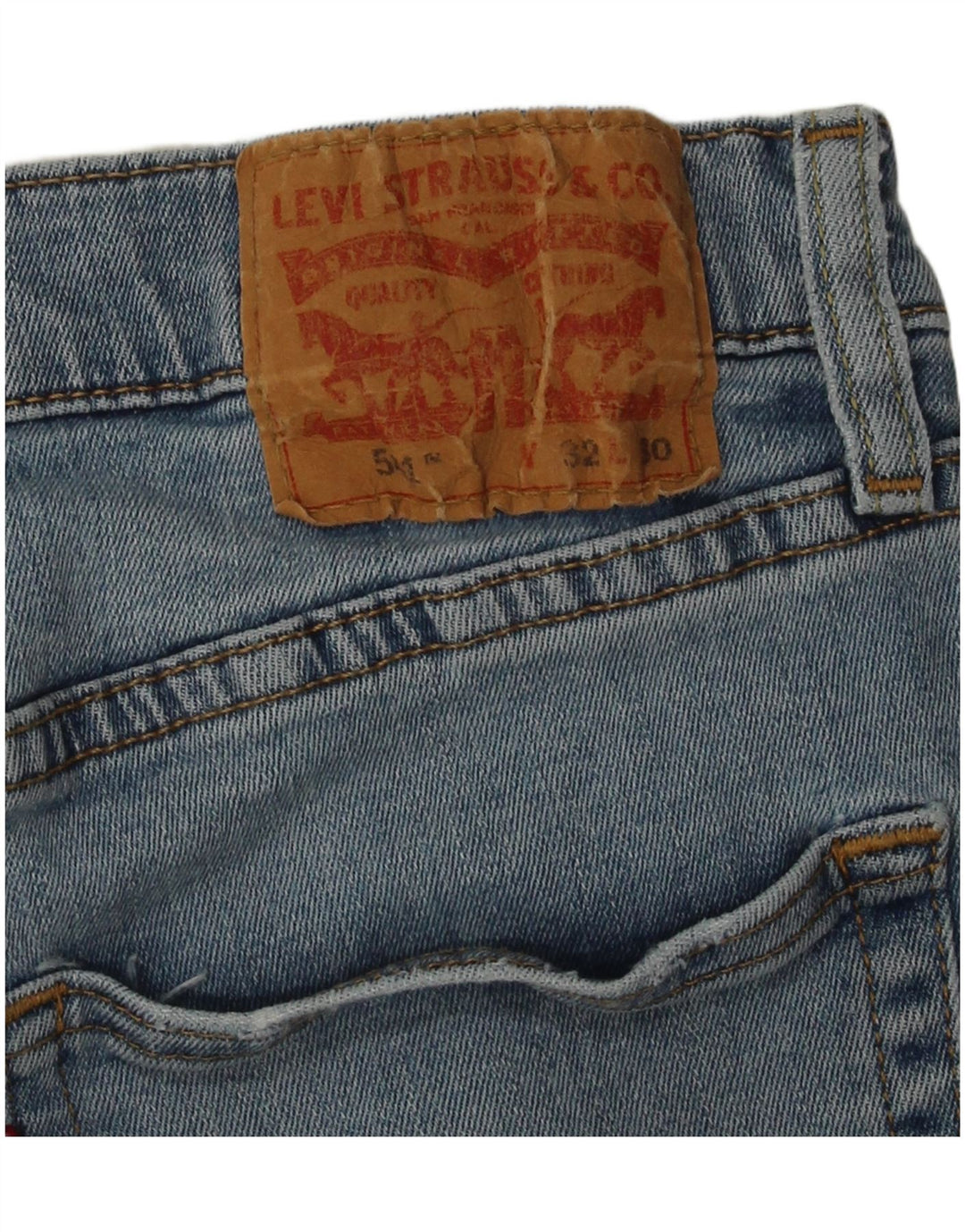 Levi's Herre 511 Slim Jeans W32 L30 Blå Bomuld