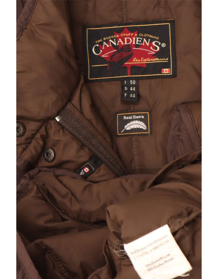 Canadiens polstret frakke til kvinder IT 50 XL brun polyester