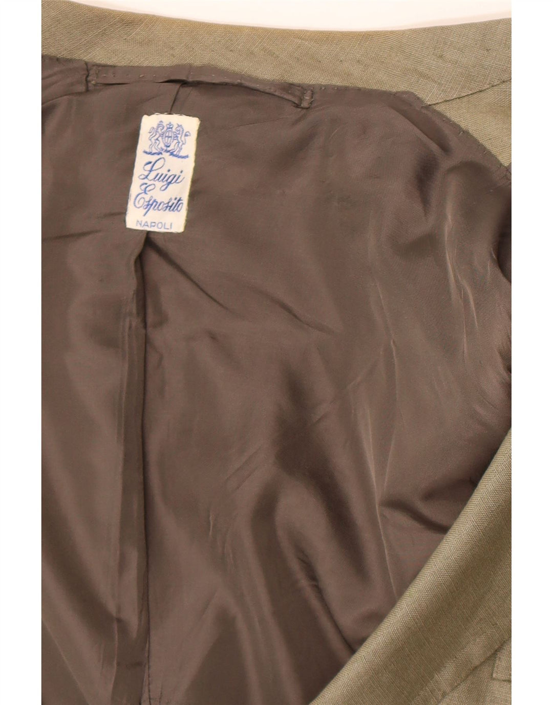 Vintage Dame 2-knap 2-delt jakkesæt UK 40 Large W36 L33 Grøn