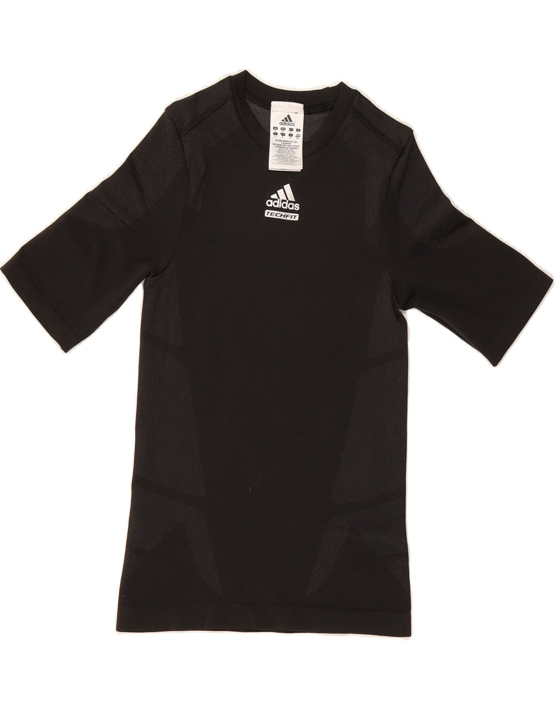 ADIDAS Womens Climacool T-Shirt Top UK 8 Small Black Polyester Vintage Adidas and Second-Hand Adidas from Messina Hembry 