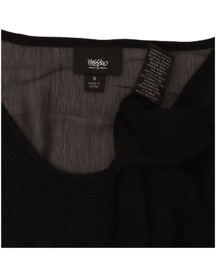 Mossimo Dame Strandkjole UK 10 Lille Sort Polyester