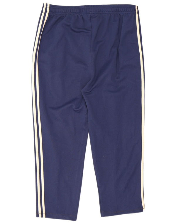 Adidas Mens Tracksuit Trousers XL Navy Blue Cotton