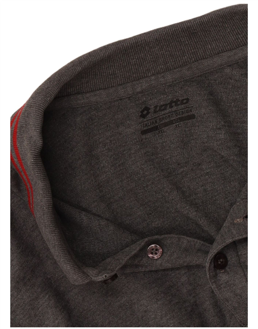 Lotto Langærmet Polo Shirt til mænd 2XL Grå
