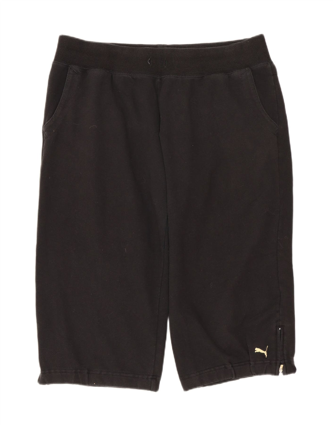 Puma Dame Capri Træningsdragt Bukser UK 16 Large Sort