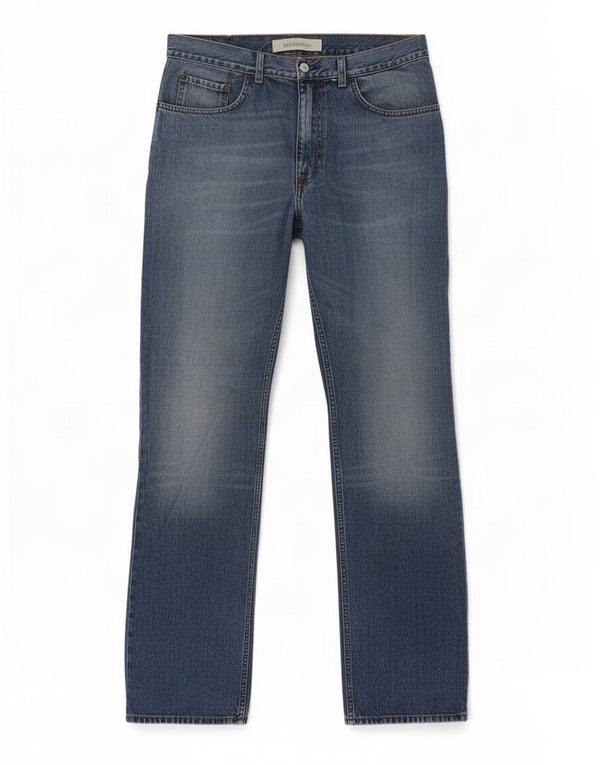 Gap Herre Easy Fit Straight Jeans W36 L36 Blå Bomuld