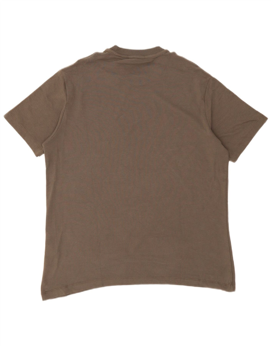 Massimo Dutti Herre T-Shirt Top Stor Grå Bomuld