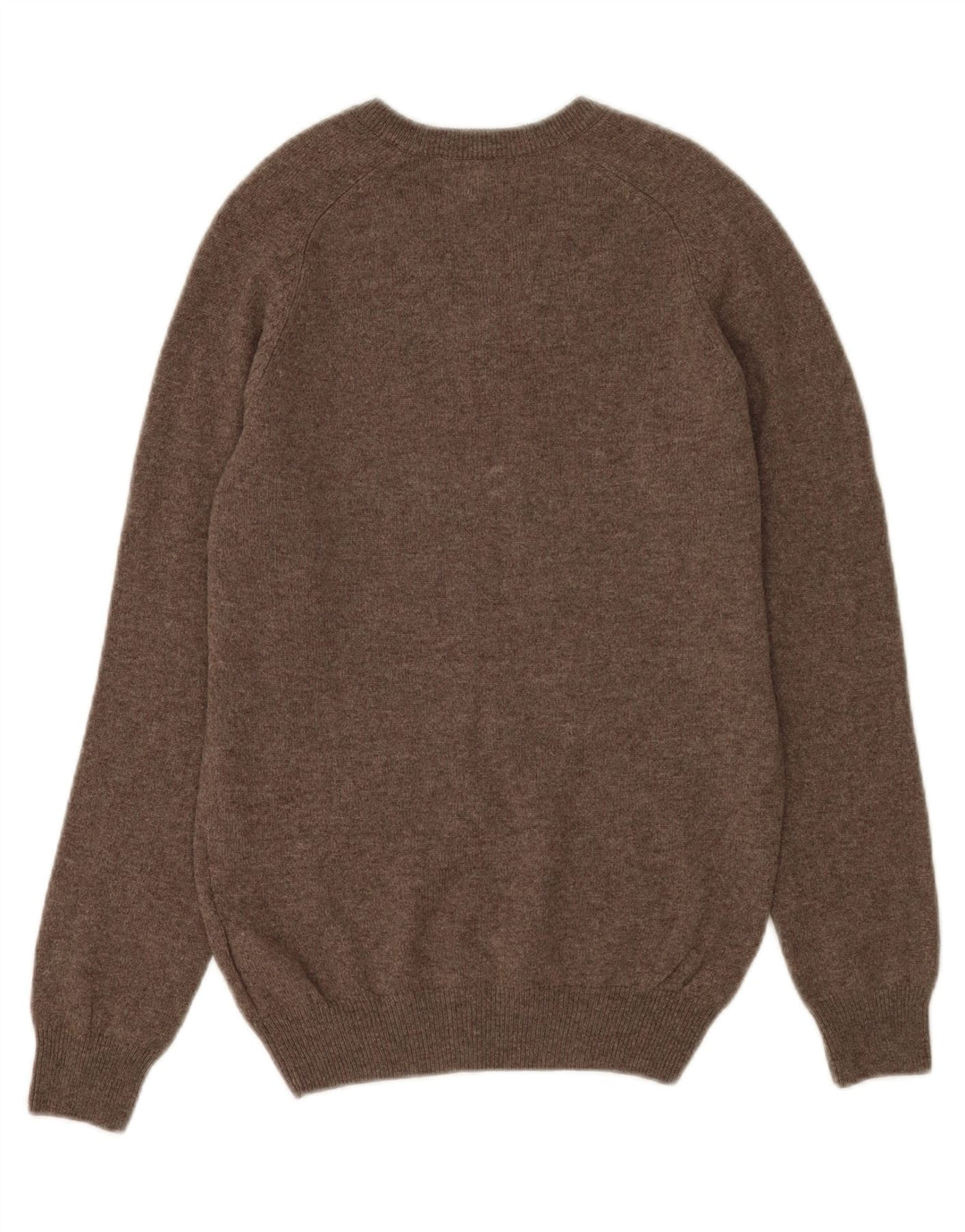 Marks & Spencer Herre Blue Harbor V-hals sweater XS Grå lammeuld