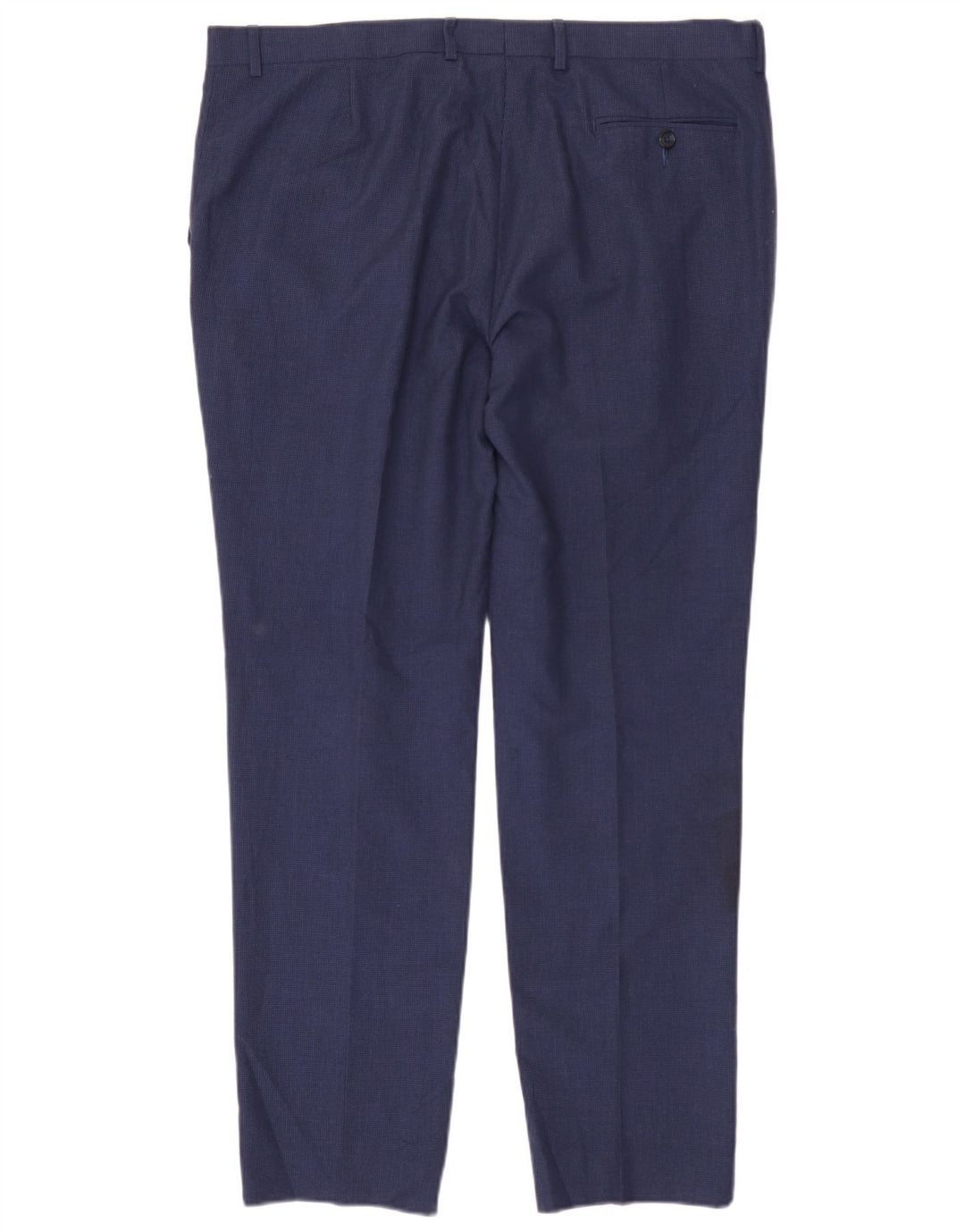 Marks & Spencer Herre Super Slim Fit Suit Bukser W38 L31 Blue Houndstooth