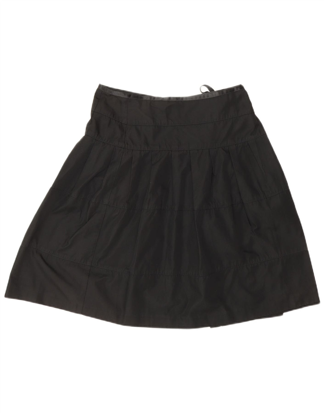 JOSEPH Wrap-nederdel til kvinder EU 36 Small W26 Black Triacetate Classic