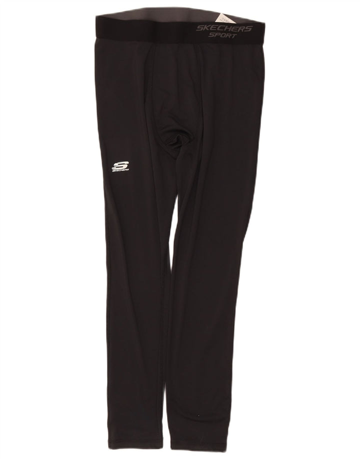 Skechers Grafiske Leggings til mænd Stor sort polyester