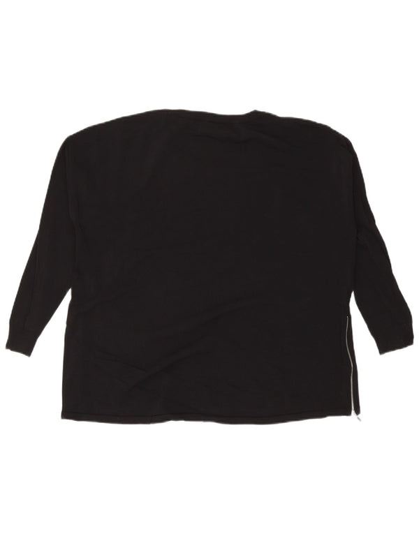 Marks & Spencer Dame Top Langærmet UK 16 Large Black