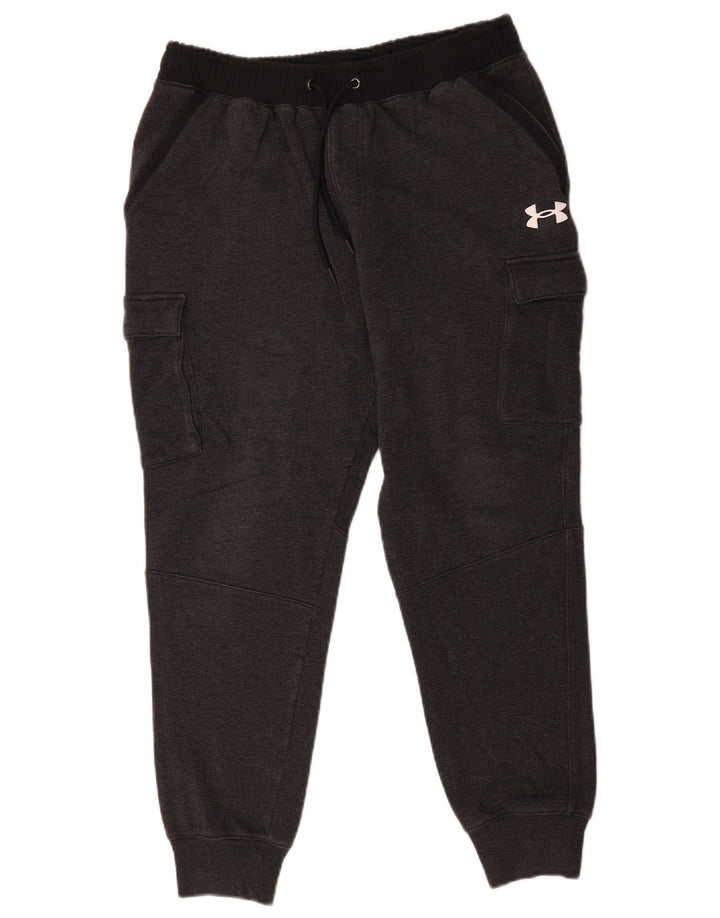 Under Armour Herre Cargo træningsdragt Bukser Joggers Large Grå Bomuld