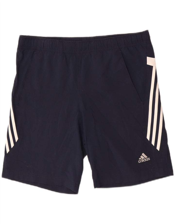 ADIDAS Herre Climalite Sportshorts Små marineblå Colourblock Polyester