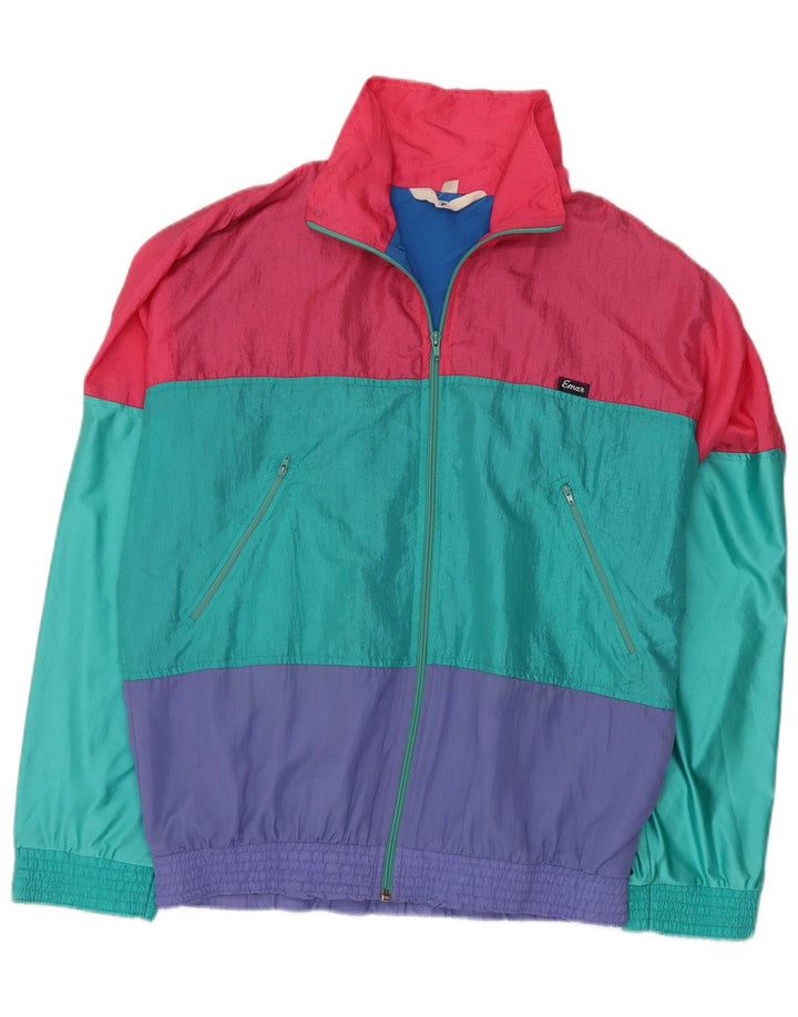 VINTAGE Træningsdragt til mænd Topjakke IT 50 Medium Flerfarvet Colourblock
