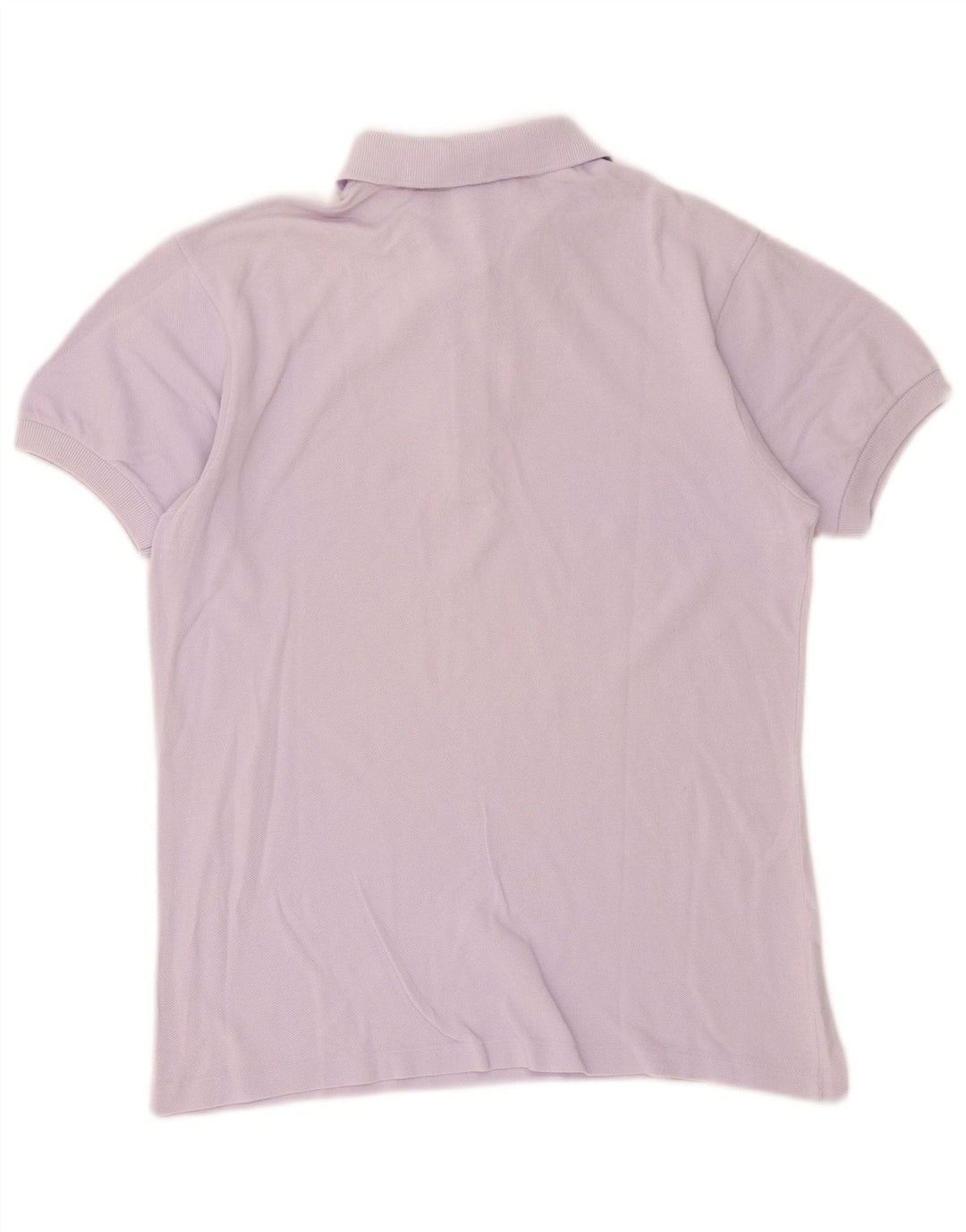 Lacoste Dame Polo Shirt Størrelse 40 Medium Lilla Bomuld