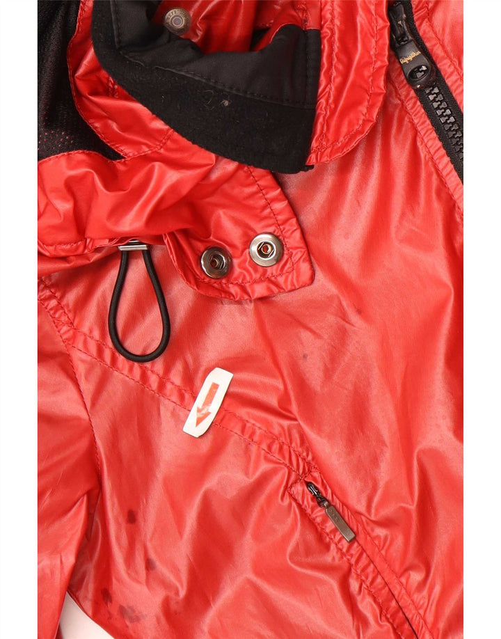 Refrigiwear Dame Regnjakke med hætte IT 38 XS Rød Polyester