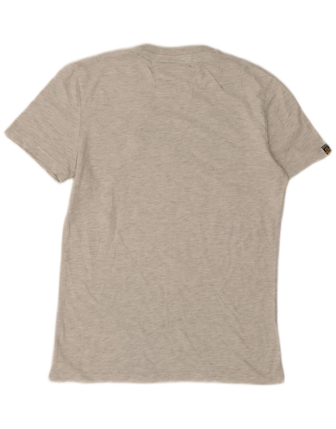 Superdry Herre grafisk T-shirt Top mellemgrå bomuld